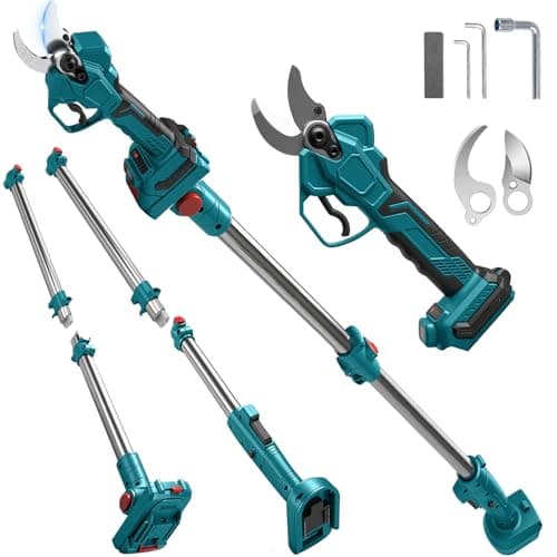 Makita 18V Drahtlose Elektrische Gartenschere Akku Astschere mit Bürstenlosen Motor LCD Display für Baumbeschneidung Obs