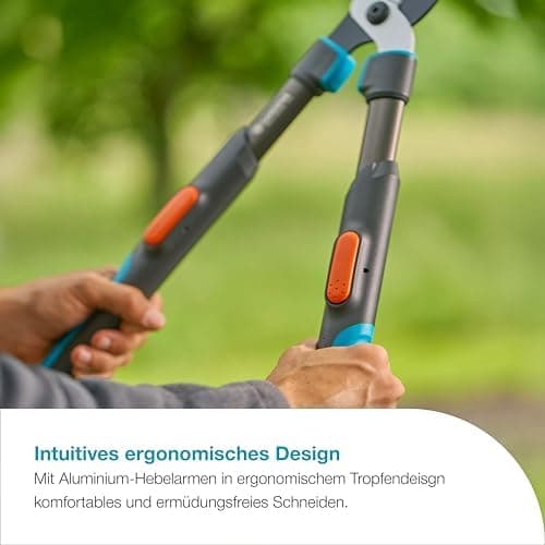 Gardena Astschere TeleCut Pro S | Verlängerbare Teleskop-Astschere | Präzisionsgeschliffene Klingen (12040-88)  
Gardena