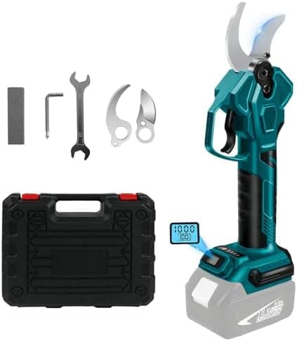 Makita 18V Drahtlose Elektrische Gartenschere Akku Astschere mit Bürstenlosen Motor LCD Display für Baumbeschneidung Obs