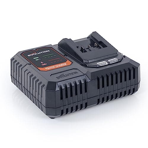 Evolution Power Tools Lithium-Ionen-Akkupack 18 V - 4 Ah für Profis und Do-it-Yourselfer bei Baustellen und Heimrenovier