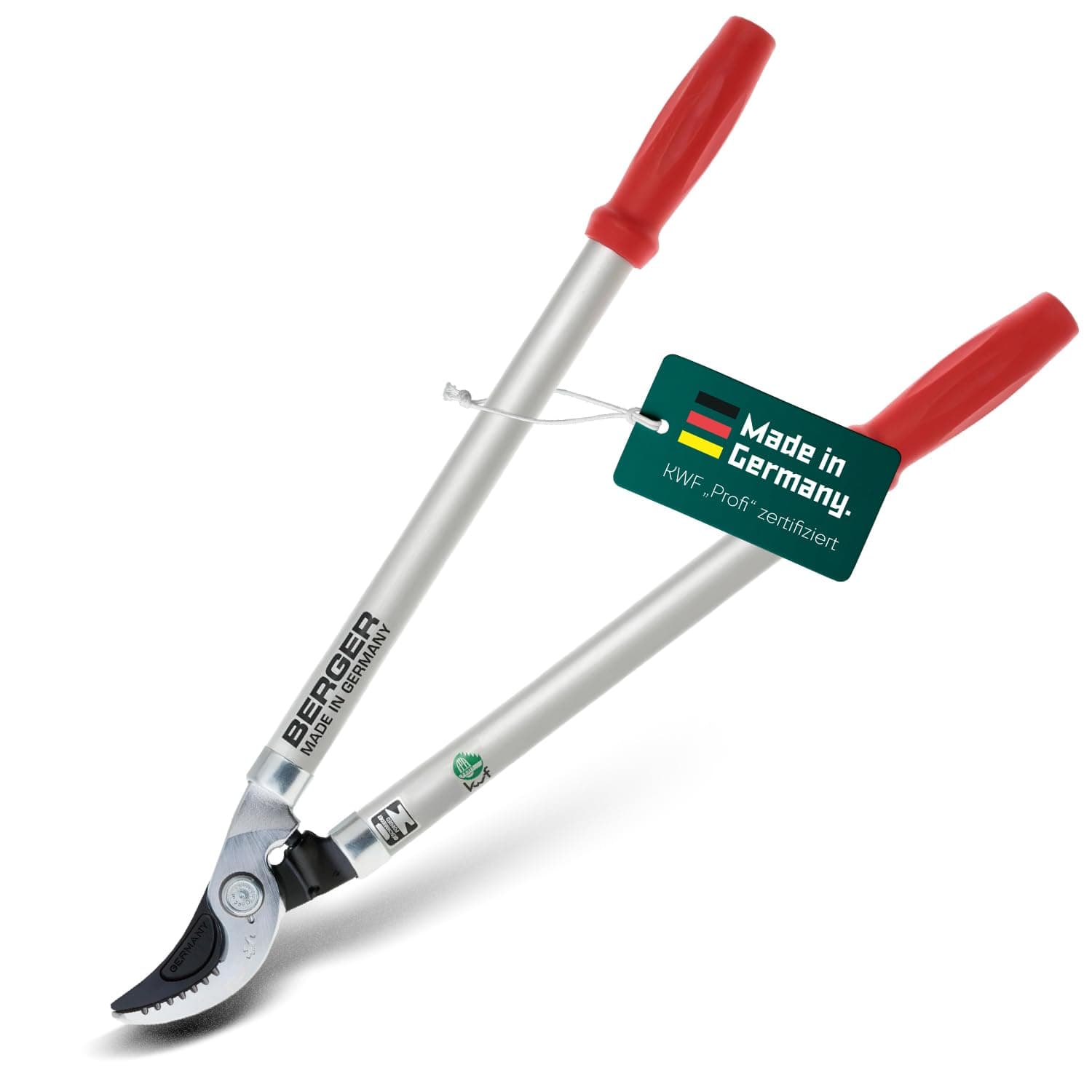 Berger Astschere Bypass Klassik 4200 Antihaftscharnier klingelos länglich Anschlagdämpfer 60cm