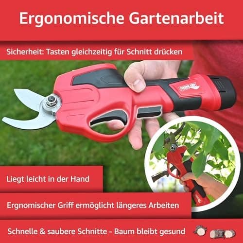 STREND PRO Akkuschnitte lle Baumbeschneider Teleskop |für einfach Garten und Baum Beschneiden| max. 22mm, 170cm Lang tel