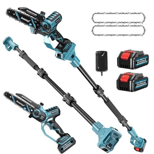 Akku-getriebene Mini-Kettensäge 6&8 Zoll für Gartenarbeiten Holzschnitte