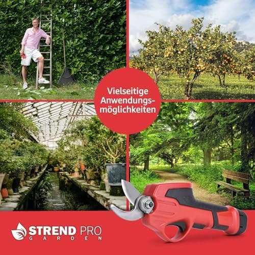 STREND PRO Akkuschnitte lle Baumbeschneider Teleskop |für einfach Garten und Baum Beschneiden| max. 22mm, 170cm Lang tel